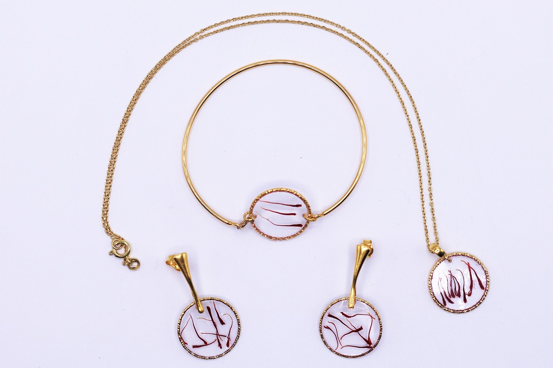Collection Bijoux "Or Rouge" 