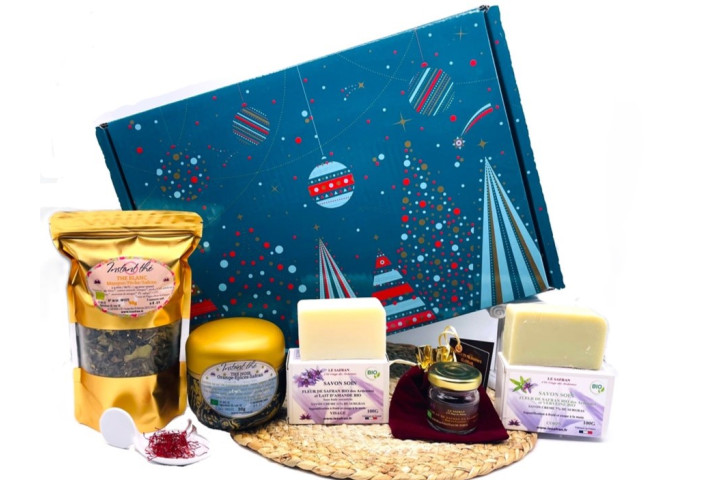 Coffret NOEL Douceurs Fleurs de Safran BIO 