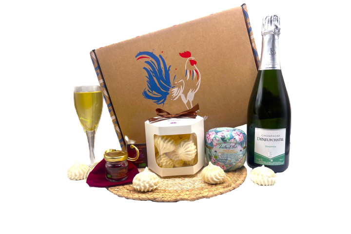 Coffret cadeau Champagne, 75cl - Le Gourmand