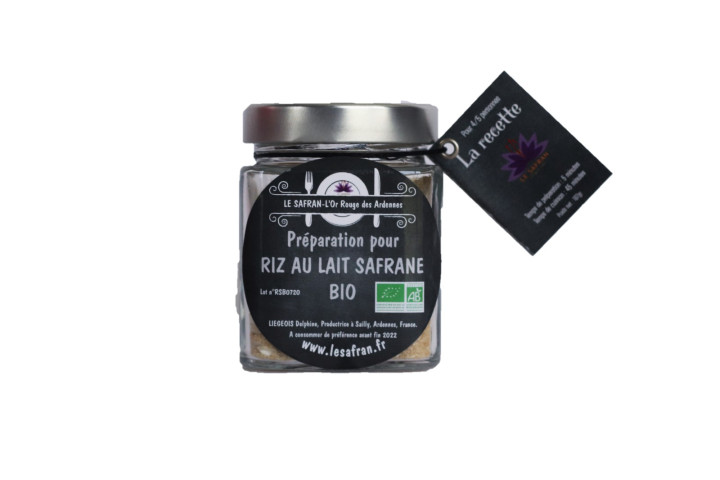 Préparation pour riz au lait safrané, pour 4 personnes BIO