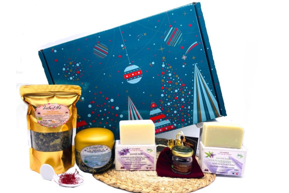 Coffret NOEL Douceurs Fleurs de Safran BIO 