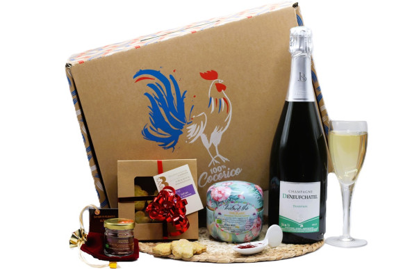 Coffret cadeau Champagne, 75cl - Le Gourmand