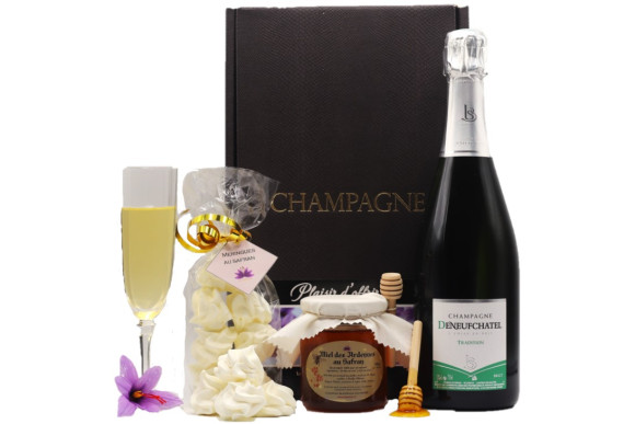 Coffret champagne "Gourmandise"