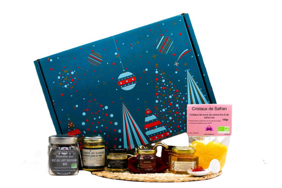 Coffret NOEL Gourmand Safrané" 