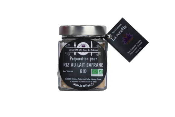 Préparation pour riz au lait safrané, pour 4 personnes BIO
