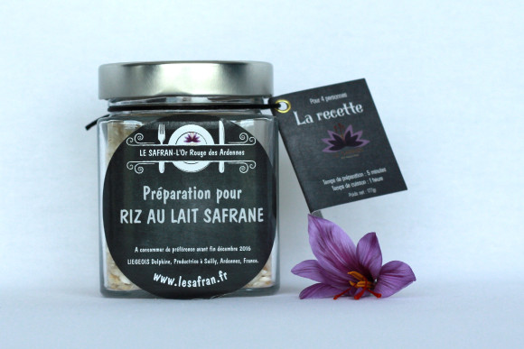 Préparation pour riz au lait safrané, pour 4 personnes