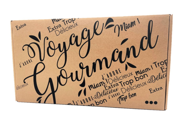 Coffret "Voyage Gourmand" à personnaliser (petit)