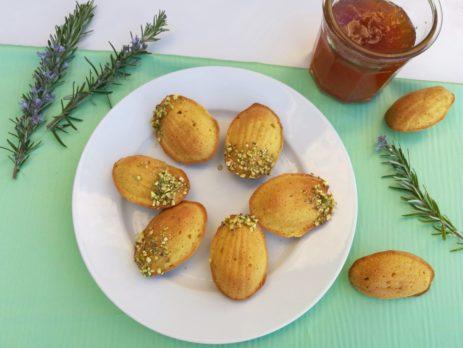 Madeleines au safran & citron